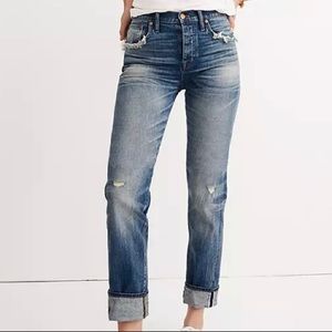 Madewell Cruiser Straight Leg Jeans in Cloverdale